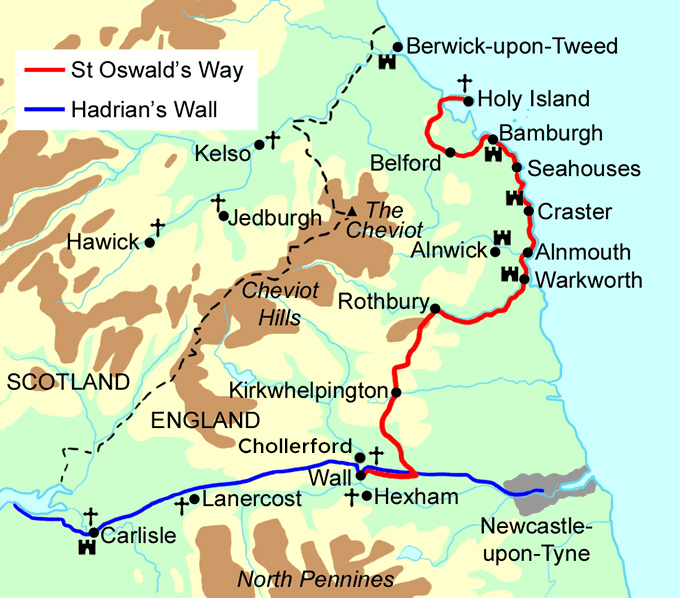 St Oswald s Way In 6 12 Days Contours Walking Holidays